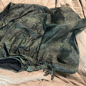 Tummy control one shoulder swimsuit